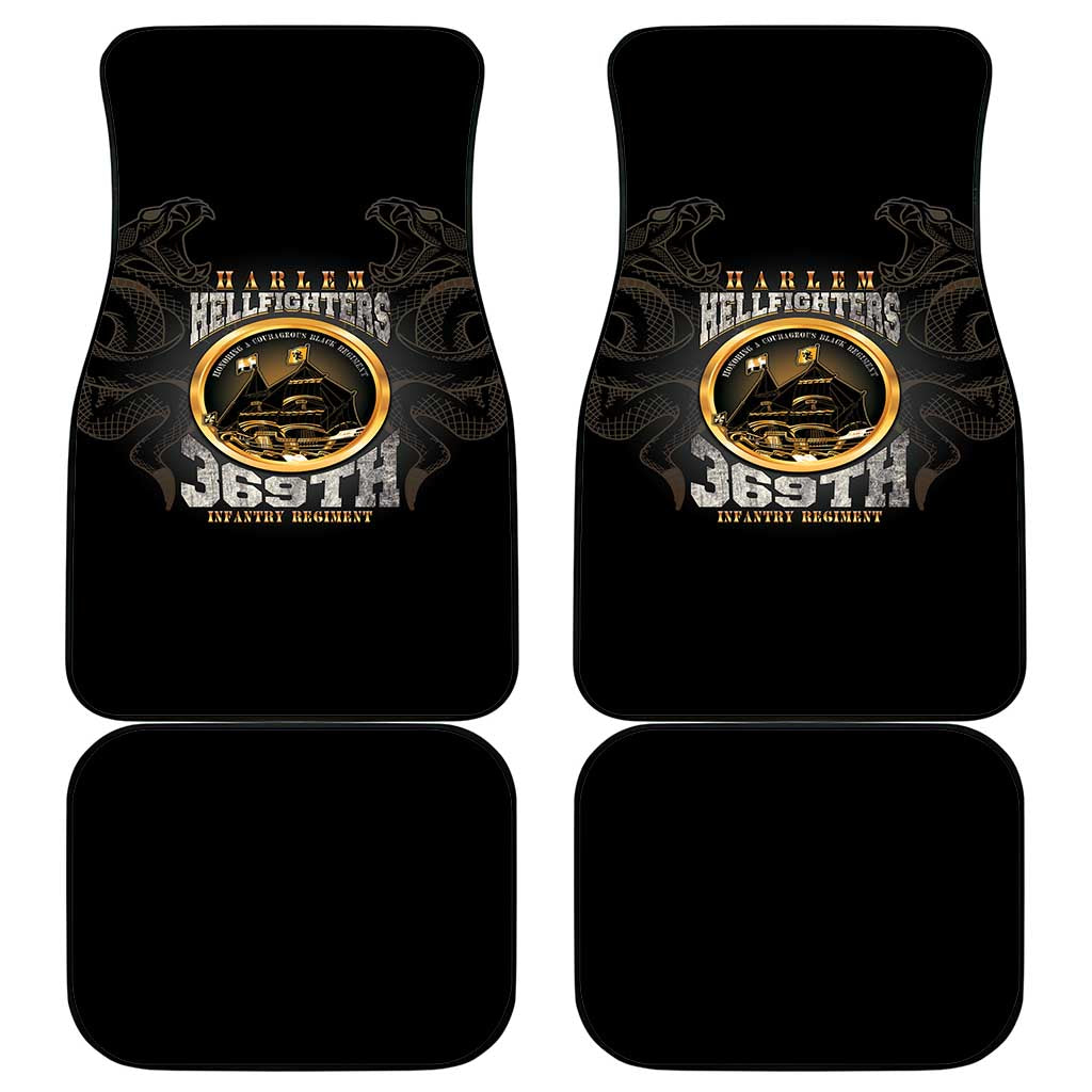 Never Forget Harlem Hellfighters Car Mats Strength Courage And Glory