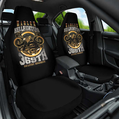 Never Forget Harlem Hellfighters Car Seat Cover Strength Courage And Glory