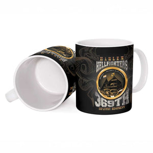 Never Forget Harlem Hellfighters Ceramic Mug Strength Courage And Glory