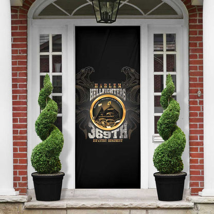 Never Forget Harlem Hellfighters Door Cover Strength Courage And Glory
