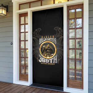 Never Forget Harlem Hellfighters Door Cover Strength Courage And Glory