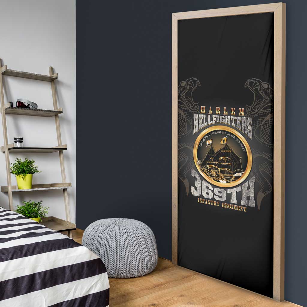 Never Forget Harlem Hellfighters Door Cover Strength Courage And Glory