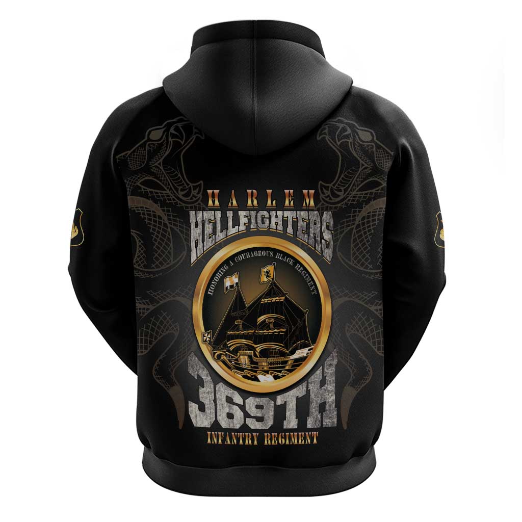 Never Forget Harlem Hellfighters Hoodie Strength Courage And Glory