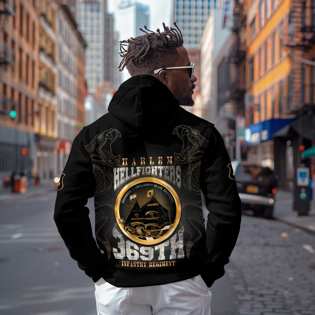 Never Forget Harlem Hellfighters Hoodie Strength Courage And Glory