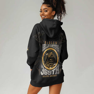 Never Forget Harlem Hellfighters Hoodie Dress Strength Courage And Glory