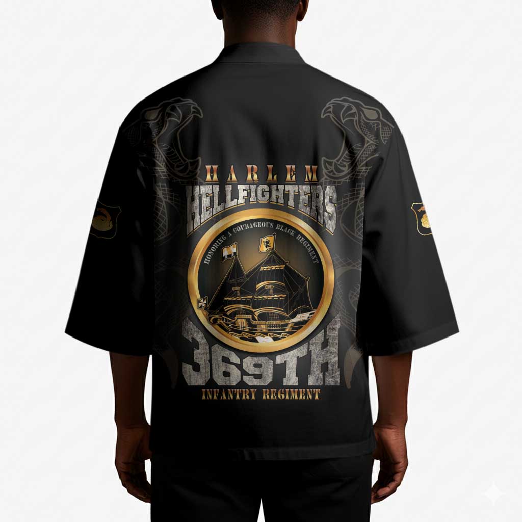 Never Forget Harlem Hellfighters Kimono Strength Courage And Glory