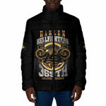 Never Forget Harlem Hellfighters Padded Jacket Strength Courage And Glory