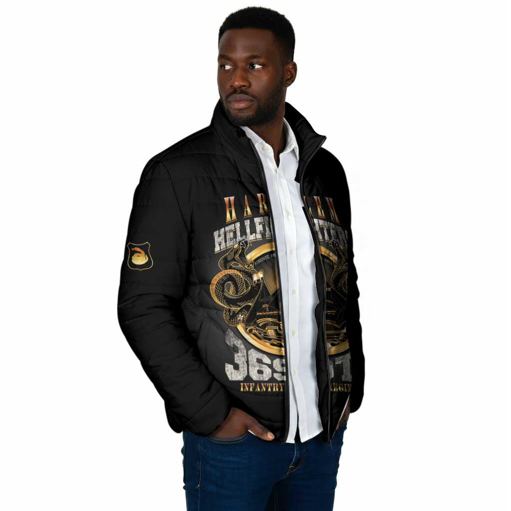 Never Forget Harlem Hellfighters Padded Jacket Strength Courage And Glory