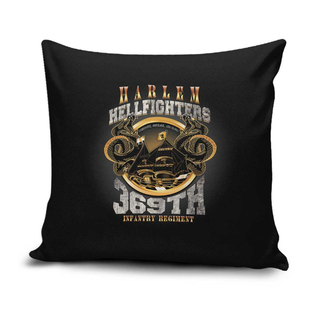 Never Forget Harlem Hellfighters Pillow Cover Strength Courage And Glory