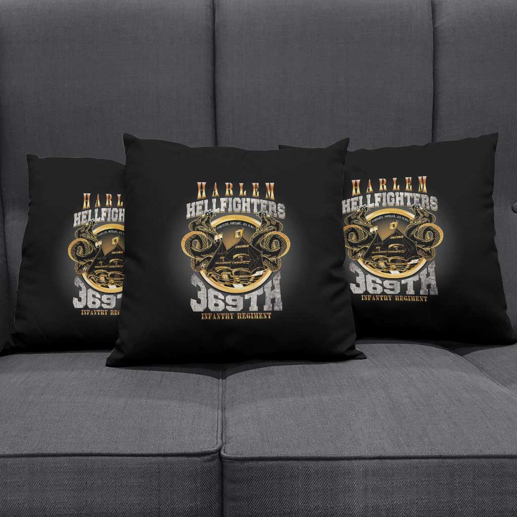 Never Forget Harlem Hellfighters Pillow Cover Strength Courage And Glory