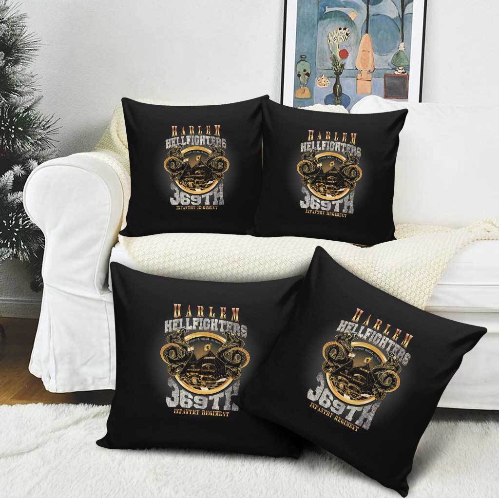 Never Forget Harlem Hellfighters Pillow Cover Strength Courage And Glory