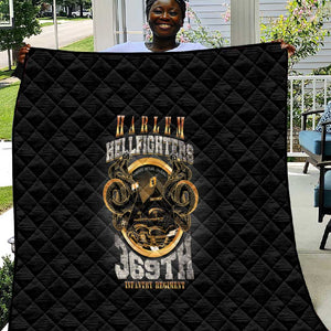 Never Forget Harlem Hellfighters Quilt Strength Courage And Glory