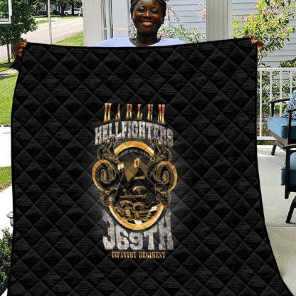 Never Forget Harlem Hellfighters Quilt Strength Courage And Glory