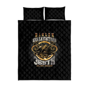 Never Forget Harlem Hellfighters Quilt Bed Set Strength Courage And Glory