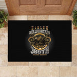 Never Forget Harlem Hellfighters Rubber Doormat Strength Courage And Glory