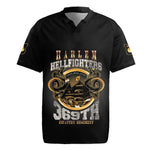 Never Forget Harlem Hellfighters Rugby Jersey Strength Courage And Glory