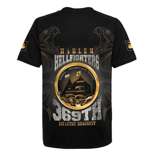 Never Forget Harlem Hellfighters Rugby Jersey Strength Courage And Glory