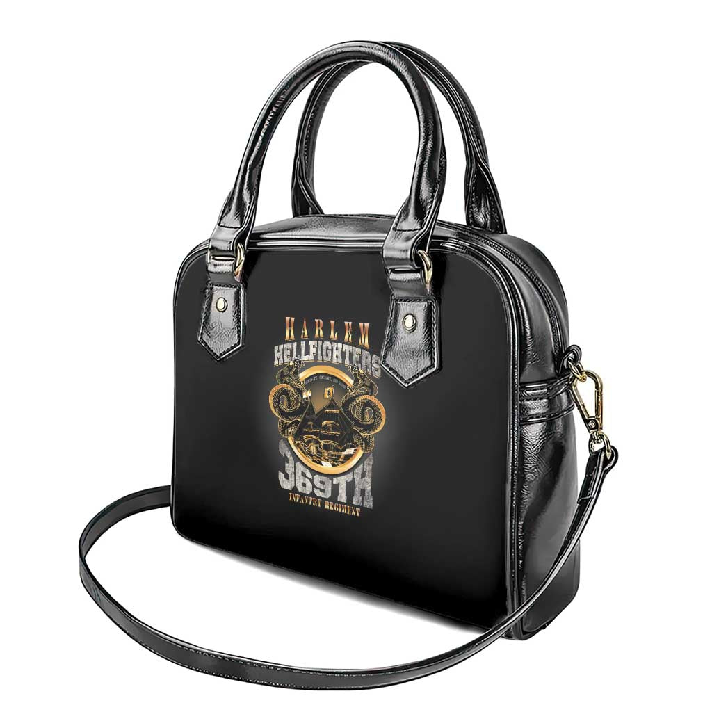 Never Forget Harlem Hellfighters Shoulder Handbag Strength Courage And Glory