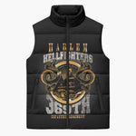 Never Forget Harlem Hellfighters Sleeveless Puffer Jacket Strength Courage And Glory