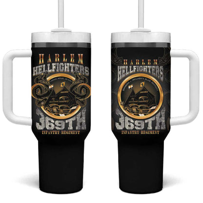 Never Forget Harlem Hellfighters Tumbler With Handle Strength Courage And Glory
