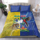 Brazil And Haiti Football Bedding Set Jaguar With Kanson Wouj Special Style