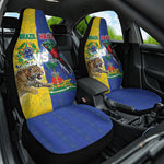 Brazil And Haiti Football Car Seat Cover Jaguar With Kanson Wouj Special Style
