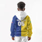 Custom Brazil And Haiti Football Kid Hoodie Jaguar With Kanson Wouj Special Style