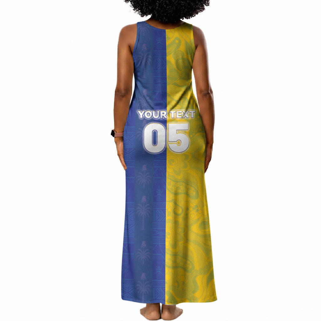 Custom Brazil And Haiti Football Tank Maxi Dress Jaguar With Kanson Wouj Special Style