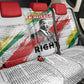 Martin Luther King Back Car Seat Cover Honoring The Legacy White Version