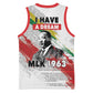 Martin Luther King Basketball Jersey Honoring The Legacy White Version LT05