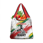 Martin Luther King Grocery Bag Honoring The Legacy White Version