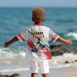 Martin Luther King Kid Hawaiian Shirt Honoring The Legacy White Version