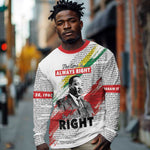Martin Luther King Long Sleeve Shirt Honoring The Legacy White Version