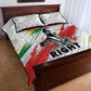 Martin Luther King Quilt Bed Set Honoring The Legacy White Version