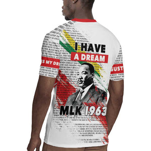 Martin Luther King Rugby Jersey Honoring The Legacy White Version