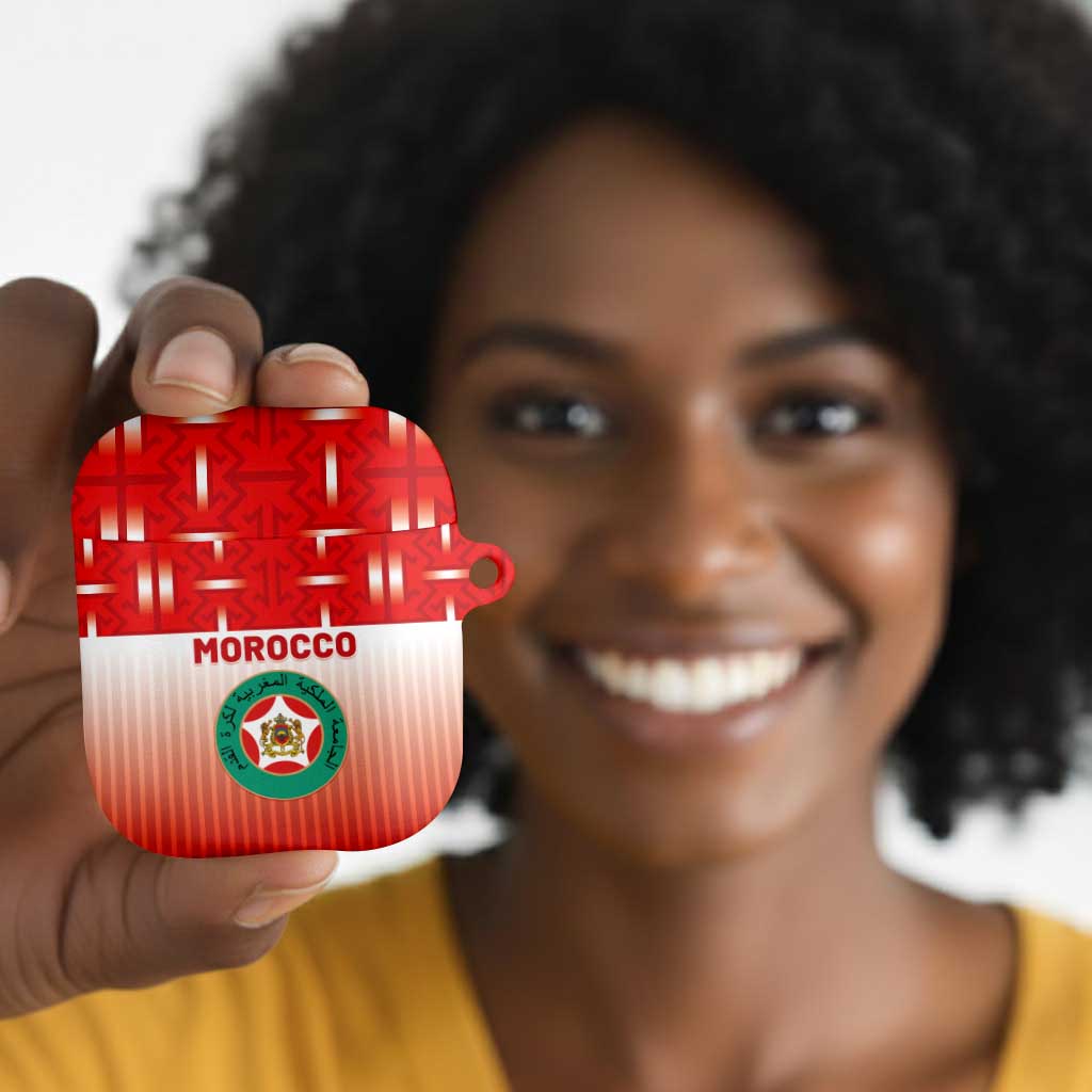 Morocco Football AirPods Case 1994 Retro Red Version - African Pride