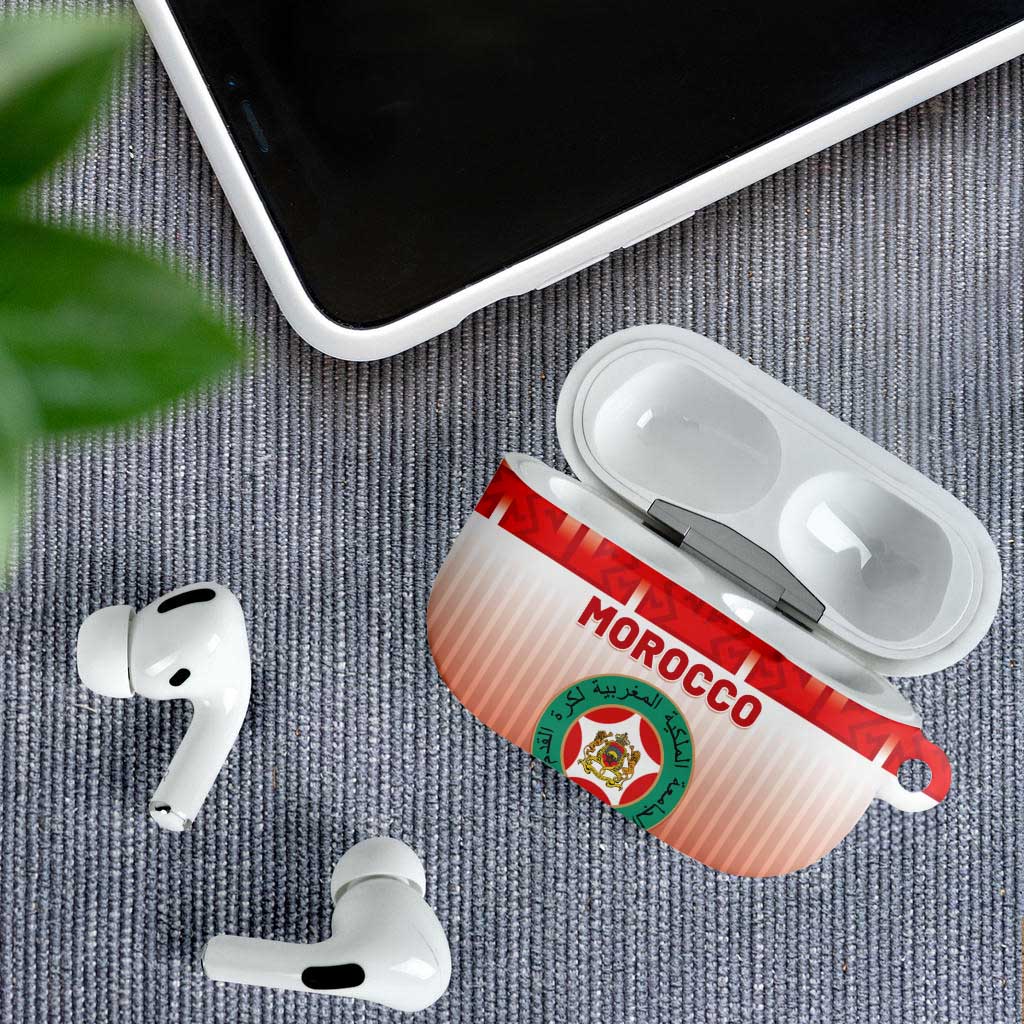 Morocco Football AirPods Case 1994 Retro Red Version - African Pride