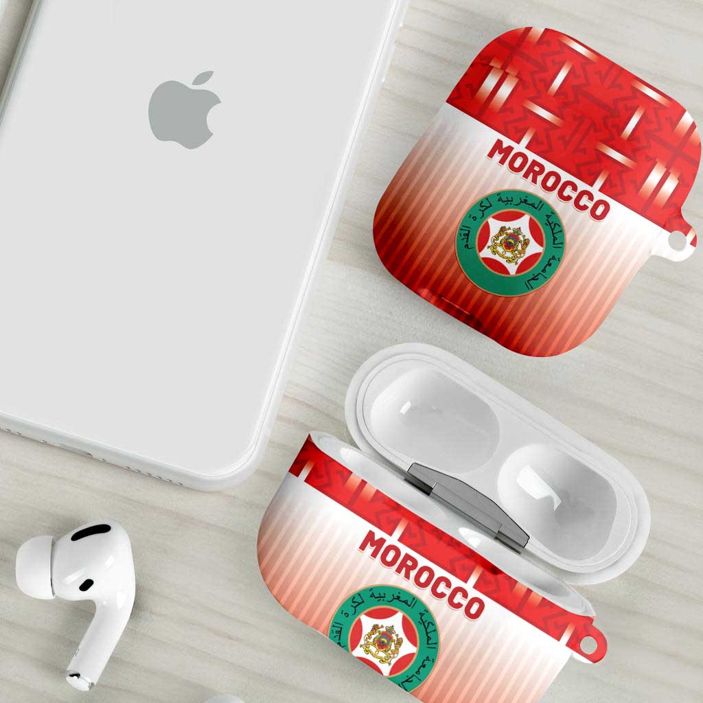 Morocco Football AirPods Case 1994 Retro Red Version - African Pride