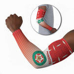 Custom Morocco Football Arm Sleeves 1994 Retro Red Version - African Pride