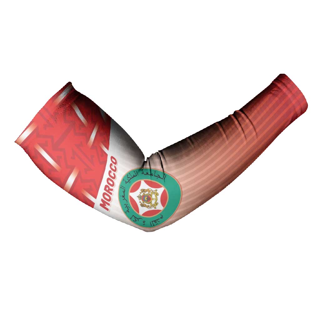 Custom Morocco Football Arm Sleeves 1994 Retro Red Version - African Pride