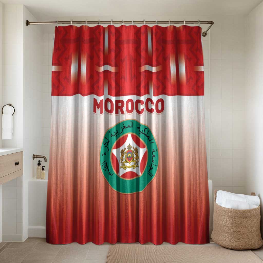 Morocco Football Bathroom Set 1994 Retro Red Version - African Pride