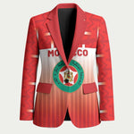 Custom Morocco Football Blazer 1994 Retro Red Version - African Pride