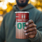 Custom Morocco Football 4 in 1 Can Cooler Tumbler 1994 Retro Red Version - African Pride