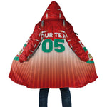 Custom Morocco Football Cloak 1994 Retro Red Version - African Pride