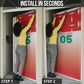 Custom Morocco Football Door Cover 1994 Retro Red Version - African Pride