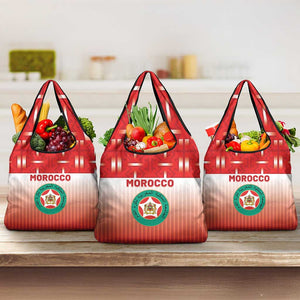 Morocco Football Grocery Bag 1994 Retro Red Version - African Pride