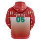 Custom Morocco Football Hoodie 1994 Retro Red Version - African Pride