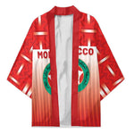 Custom Morocco Football Kimono 1994 Retro Red Version - African Pride