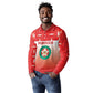 Custom Morocco Football Long Sleeve Polo Shirt 1994 Retro Red Version - African Pride