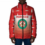 Custom Morocco Football Padded Jacket 1994 Retro Red Version - African Pride